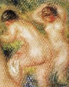 Seated Nude (detail), Pierre Renoir